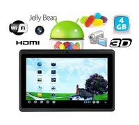 Tablette 7' Android 6.0 1.2 Ghz Compacte 1080P 16 Go Noire YONIS