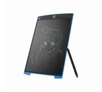 Tablette à Dessin, 12ich avec Stylo, Planche à Dessin pour écrire, Dessiner, Gribouiller, Brouillon de Bureau, Dossiers de Réunion (Blue)