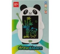 Tablette à dessin - Écran LCD 8,5 pouces - Avec stylet - Effaçable - Forme de panda - Apli Kids