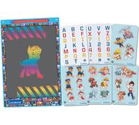 Lexibook, La Pat' Patrouille, Ardoise Magique, Jouet Artistique et créatif pour Filles et garçons, Format A4 avec dessins multicolores, Bleu/rouge, CRT10PA