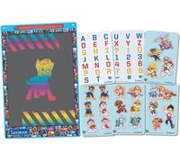 Lexibook, La Pat' Patrouille, Ardoise Magique, Jouet Artistique et créatif pour Filles et garçons, Format A4 avec dessins multicolores, Bleu/rouge, CRT10PA