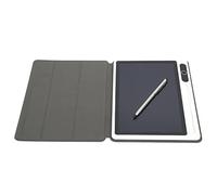 Tablette à Dessin Flexible LCD 9 Pouces, Tablette à Dessin Numérique, Bloc-Notes LCD avec Effacement, Noir avec étui en Simili Cuir pour Le Travail et Les études (Rouge (avec