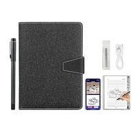 Tablette à Dessin numérique pour Ordinateur Portable avec Stylo Intelligent pour numériser, convertir en Texte, Stocker et Partager en Temps réel,Black a