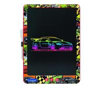 Lexibook, Power Draw®, Ardoise électronique de Dessin avec Stylet Inclus, Grand écran LCD E-Ink de 14", Efface à l'infini, Autonomie de 10 000 Heures, Rouge, CRT14B