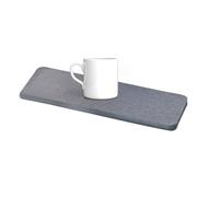 Tablette à séchage à séchage rapide Tablette à séchage à la gamme pour la cuisine | Évier à séchage rapide de Gear Gur | Onglet Natural diatomique de la terre naturelle de 3,2 pouces de 3,2 pouces