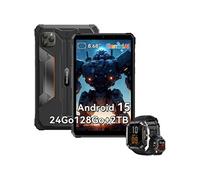 Tablette Blackview Active 5 2025 Nouveau IA Modèles 8.68" 90 Hz, Android 15, 24+128Go/SD 2 To, 6600 mAh Noir Avec Montre W70 Pro