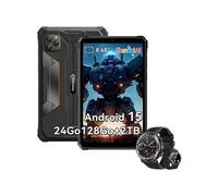 Blackview Active 5 (2025) - Tablette 8,68"" IPS 90Hz, Android 15, 24Go+128Go, SD 2To, 6600 mAh, Noir + Montre W50 Pro