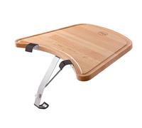 Tablette amovible pour barbecue à charbon