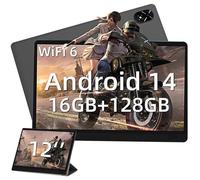 Tablette - Android - 12 Pouces - 16Go RAM - 128Go ROM - WiFi 6 - 7200mAh