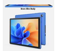 Tablette Android 12 Quad Core 10 pouces WiFi Bluetooth 2GB + 32GB + SD 128Go Bleu YONIS