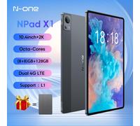Tablette Android 13 N-one NPad X1, écran IPS 2K de 11 pouces, MTK Helio G99 Octa-Core, batterie 8600 mAh 18 W PD charge rapide, Widevine L1