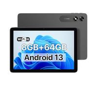 Tablette Android 13,Tablette 10.1 Pouces 2024 Newest,UMIDIGI G2 Tab Tablette Tactile,WiFi 6/BT5.0,8Go(4+4)+64Go/TF 1TB,Tablette Android,RK3562 Quad-Core,6000mAh,1280 * 800IPS,8MP Caméra,Gris