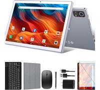 Tablette Android 14 10", tablette WiFi 5G 8 Go de RAM + 128 Go de ROM (1 To TF), tablette avec clavier, souris et stylet, tablette PC avec Octa-Core T606, 1080 FHD, 13 MP + 8 MP, 7000 mAh, Bluetooth 5