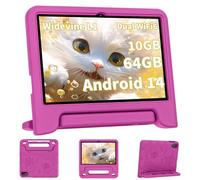 Tablette Android 14 mise à niveau 2025, tablette pour enfants de 10 pouces, processeur Octa-core, 10 Go + 64 Go + 1 To, tablettes extensibles pour enfants avec espace pour enfants, contrôle parental
