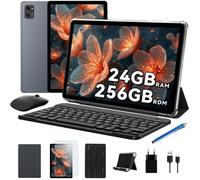 Tablette Android 16 10"" avec Clavier et Stylet, 24Go RAM + 256Go ROM (TF 4To), Octa-Core, Face ID, GPS, Widevine L1 - Garantie 4 Ans
