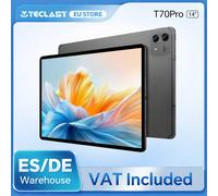 Tablette Android 16 Teclast T70Pro avec Gemini AI, écran IPS 14 pouces 2240x1400, processeur G100 Octa Core, 8 Go de RAM + 40 Go de RAM étendue, stockage UFS 128 Go, extension Micro SD 1 To, double Ta