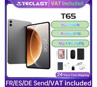 Tablette Android T65 Teclast 16 13,4 pouces 1920x1200 Écran 120Hz T7280 8 cœurs 18 Go de RAM (6 Go + 12 Go) 256 Go de ROM 4G GPS 8000 mAh Type-C 5MP T65