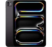 Tablette, Apple 11 pouces iPad Pro (M4) Cellulaire 256 Go avec verre standard - Noir étoilé