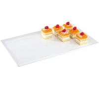 APS Plateau en mélamine blanc pur GF120, longueur 53 cm