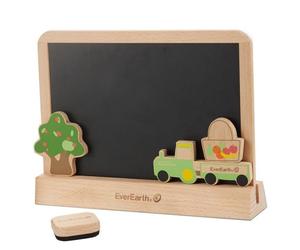 Tablette Ardoise double face Magnétique Chevalet de table EverEarth®