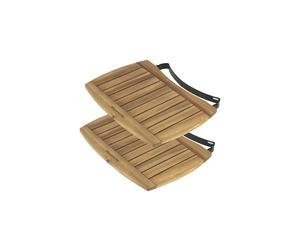 Tablette barbecue BIG GREEN EGG laterales acacia M