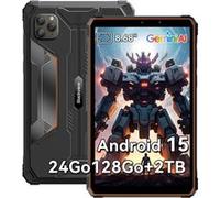 Tablettes Durcies Blackview Active 5 5G Android 15 Écran 8,68 pouces 8+16 Go RAM 128 Go ROM Tablette PC 6600mAh only tablet orange