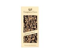 Tablette chocolat au lait brisures de cookies 90g - Comptoir du Cacao