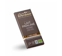 Tablette chocolat lait praliné 100gr