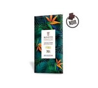 Tablette Chocolat Noir BIO PÉROU 76% 80g - BOVETTI