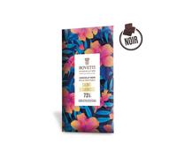 Tablette Chocolat Noir BIO SAINT-DOMINGUE 73% 80g - BOVETTI