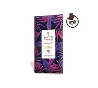 Tablette Chocolat Noir BIO SAO TOMÉ 73% 80g - BOVETTI