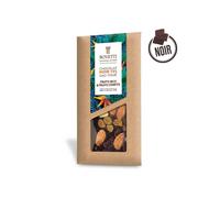 Tablette Chocolat Noir Sao Tomé FRUITS SECS ET FRUITS CONFITS 100g - BOVETTI