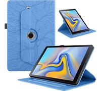 Tablette Coque Pour Samsung Galaxy Tab S4 10.5 Pouces 2018 Sm-T830/T835 Pu Cuir 360°Rotatif Multi-Angle Stand Flip Protection Case Samsung Galaxy Tab S4 Rotating Étui Housse Cover, Bleu