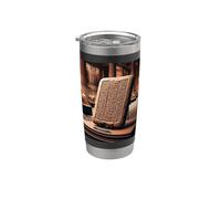 Tablette cunéiforme écriture sumérienne mésopotamie akkadienne Gobelet isotherme en acier inoxydable double paroi
