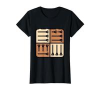 Tablette cunéiforme écriture sumérienne mésopotamie akkadienne T-Shirt Graphique avec Valeur, Femme, Noir, S