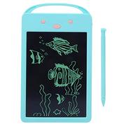 Tablette d’écriture LCD pour enfants, tablette de dessin électronique avec écran sans lumière bleue, cahier de croquis réutilisable pour l’apprentissage des mathématiques, du (Bleu)