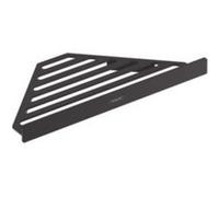 Tablette d'angle murale pour douche noir, Hansgrohe AddStoris