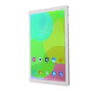 Tablette d'appel, Tablette 10,1 Pouces 100-240V Silver 8 Core CPU 6G 128G pour Les Jeux (Prise UE)