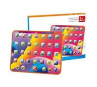 Tablette d'apprentissage électronique, appareil d'éveil pour , jouet éducatif interactif avec entraînement et lecture de lettres, tablette d'apprentissage pour le développement