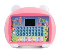Tablette d'apprentissage pour Enfants, 8 Modes, Tablette d'apprentissage pour Enfants avec écran LED, enseigne l'alphabet, Les Chiffres, Les Mots, la Musique, Les mathématiques, (Rose)