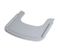 Tablette de chaise haute - plateau repas avec rebord sit up flex gris taupe TU