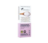 Tablette de chocolat IGP Modica Goût Poivre Blanc et Fleur de Sel