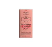 Tablette de chocolat noir 60% et fruits rouges et graines de lin - Dolfin