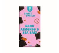 Tablette de chocolat noir amandes et sel marin Keto Sweet-Switch 90g