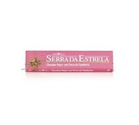 Tablette de chocolat noir aux framboises "Serra da Estrela" - 300 g - Chocolat sans gluten - Tablette de chocolat, framboises et sucre - Texture lisse et crémeuse - Produit gourmet portugaise