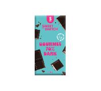 Tablette de chocolat noir Gourmet 70% Sweet-Switch 90g