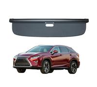 Tablette de Coffre Arrière pour Lexus RX Rx270 Rx350 Rx450H 2003-2009 2010-2015 2016-2021 2022+, SUV Rétractable Cache-bagages Pare-soleil Colis de Coffre Store Enrouleur, Toile en Alliage D'aluminium