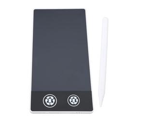 Tablette de Dessin électronique, Tablette d'écriture LCD Réutilisable sans Cadre de 6,5 Pouces sans Blocage pour Les Enfants pour Le Bureau (White)