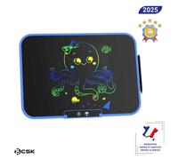 Tablette de dessin enfant BCSK® - Écran LCD couleur 10″, stylet inclus | Créativité & apprentissage dès 3 ans - Bleu