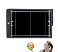 Tablette De Dessin LCD - Tablette D'écriture LCD Réutilisable pour Adultes, Tableau De Tactiques De Handball, Bloc D'écriture LCD | Équipement D'entraînement De Ballon d'eau sans Papier, Tablette